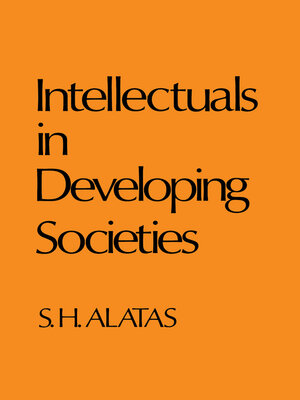 cover image of Intellectuals in Developing Societies